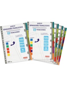 BOLSA SEPARADORES Fº EXTRA FUERTE 6 PESTANAS MULTITALADRO